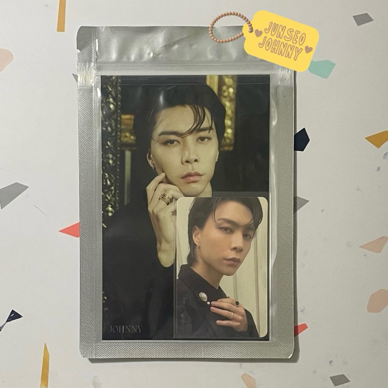 pc photocard nct johnny 4x6 the castle
