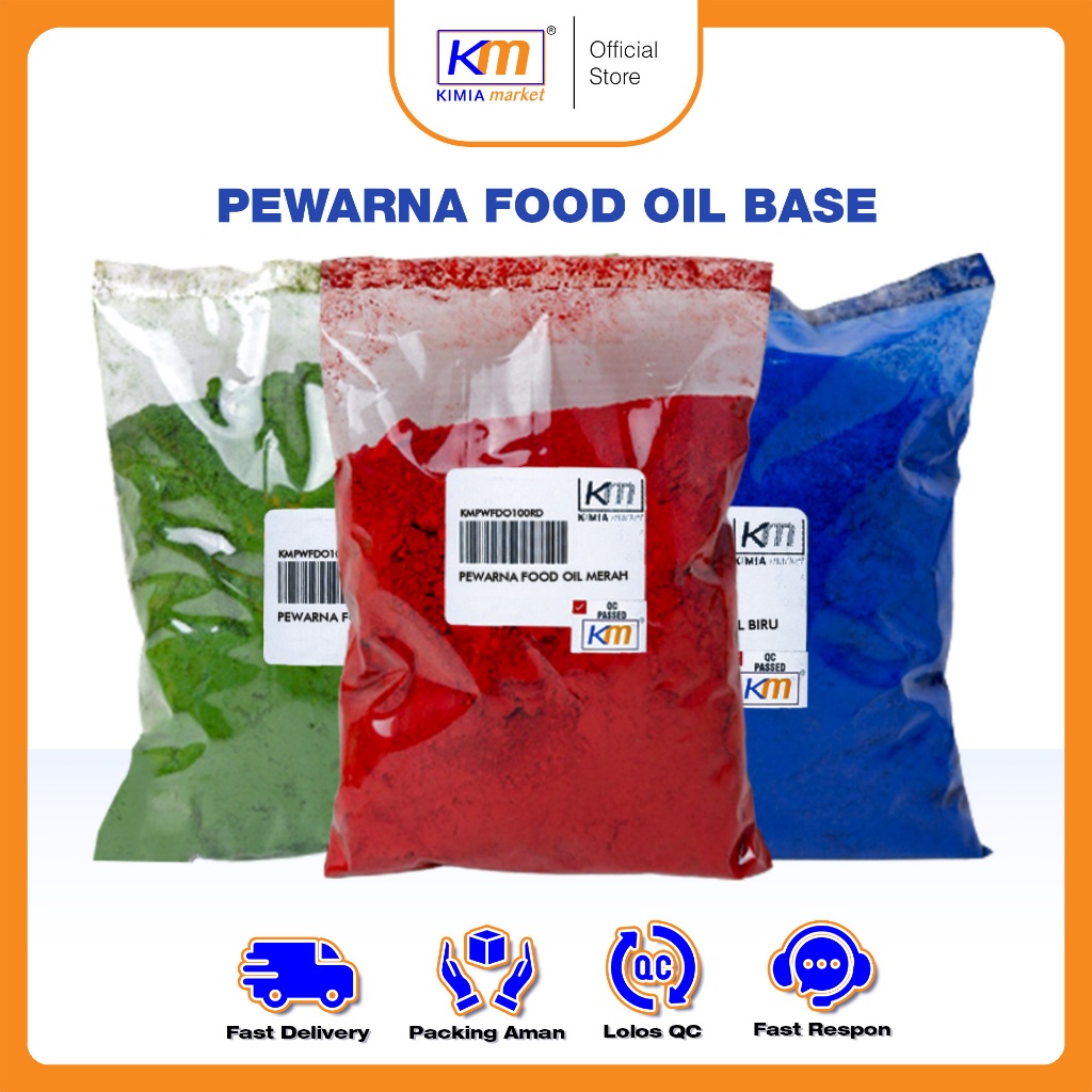 

Pewarna Makanan 100gr/ Pewarna Oil Base / Pewarna Oil Makanan / Oil Base Halal / Food Color Oil Base