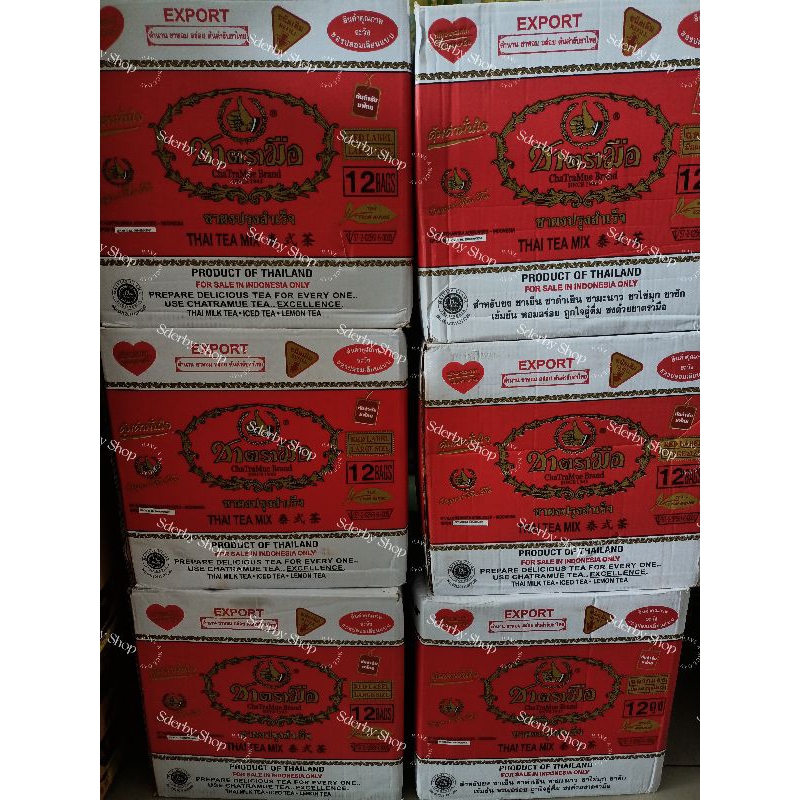 

RK12 Chatramue Thai Tea Thailand Thaitea 400 gram BPOM RI