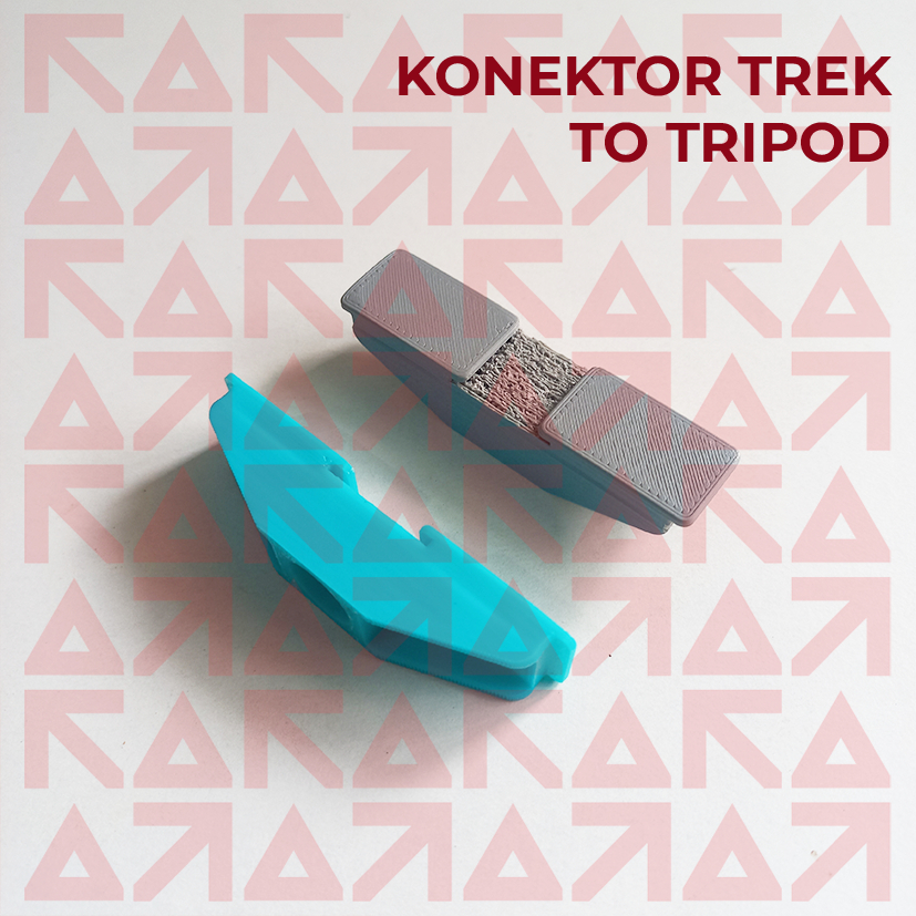 KONEKTOR TRACK HOT WHEELS TRIPOD Track Builder Diecast HotWheel