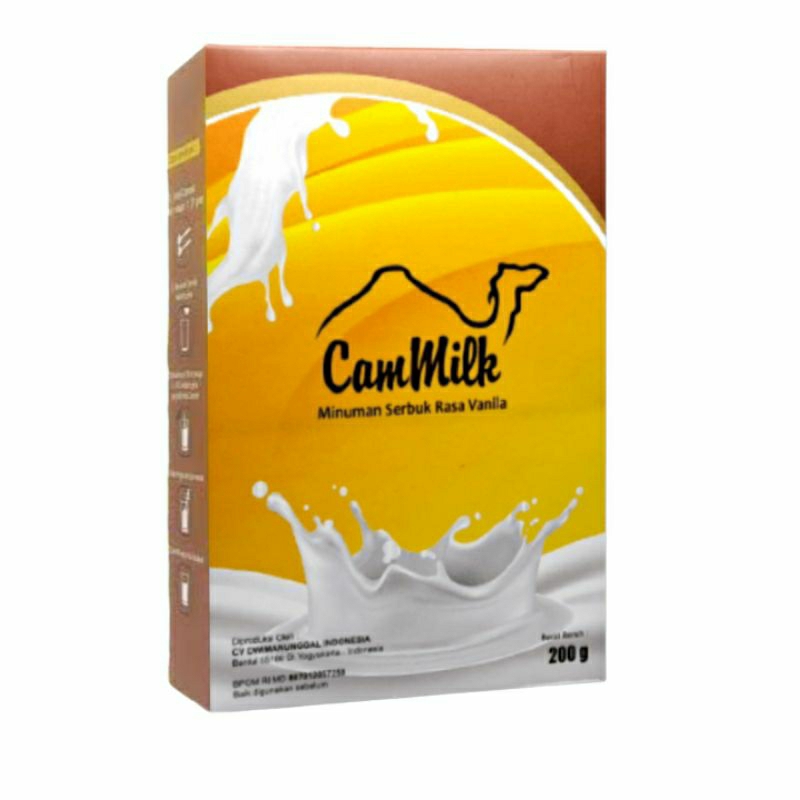 

SUSU UNTA MERK CAMMILK VANILA ISI 200 GRAM