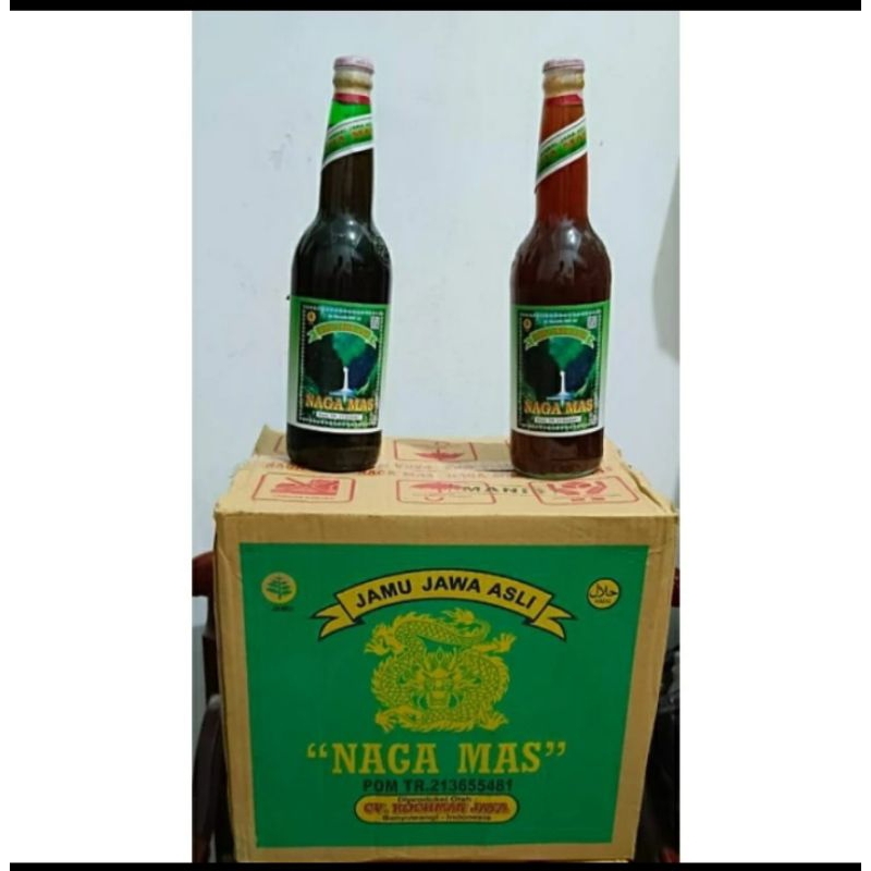 

Jamu Herbal Jawa Asli Cap Naga Mas Paket Hemat 2 botol