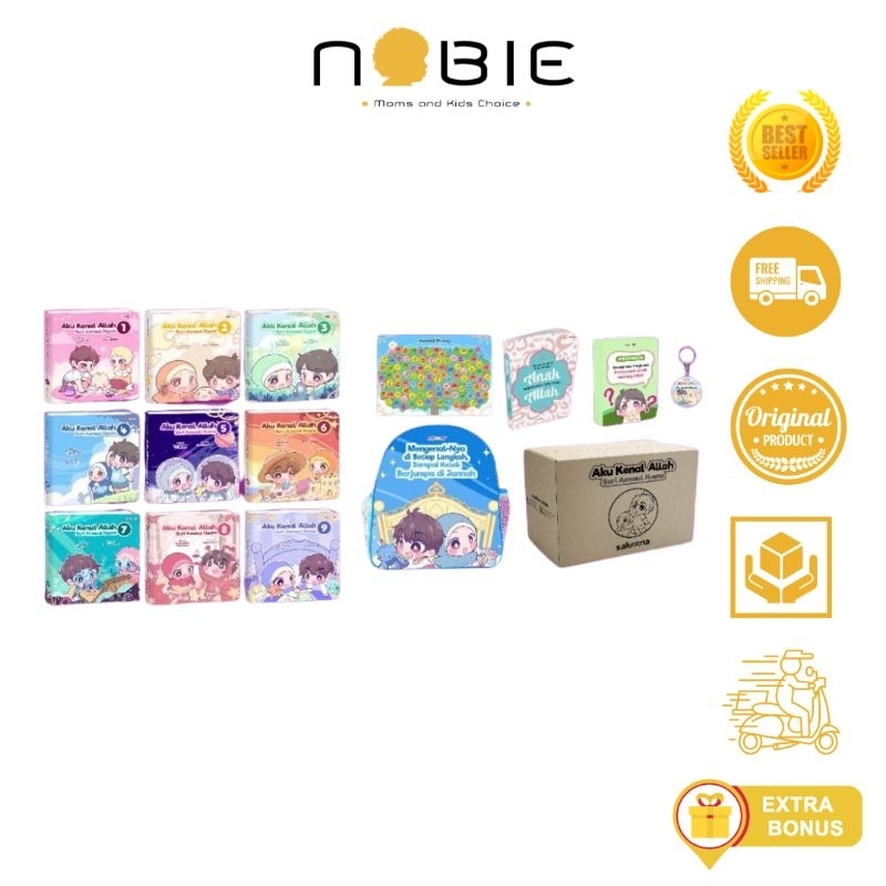 AKU LENAL ASMAUL HUSNA  (AKASAH) SAKEENA nobiestore.id