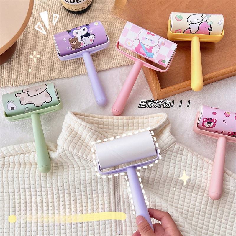 NANA Roller Baju Debu Bulu Anjing Kucing Pembersih Pakaian Dari Bulu MOTIF CUTE