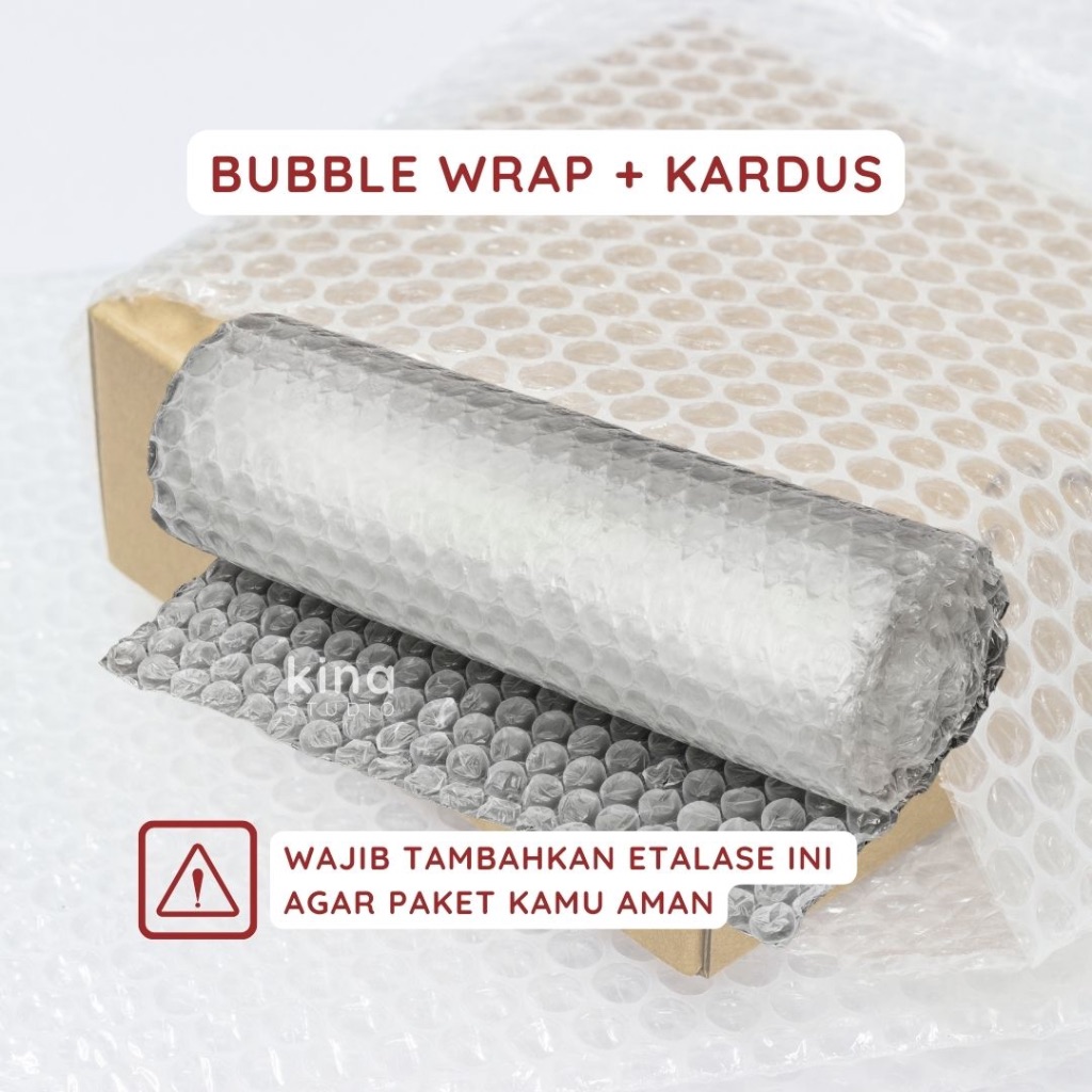 

BUBBLE WRAP+KARDUS [WAJIB TAMBAHKAN SETIAP PEMBELIAN BARANG]