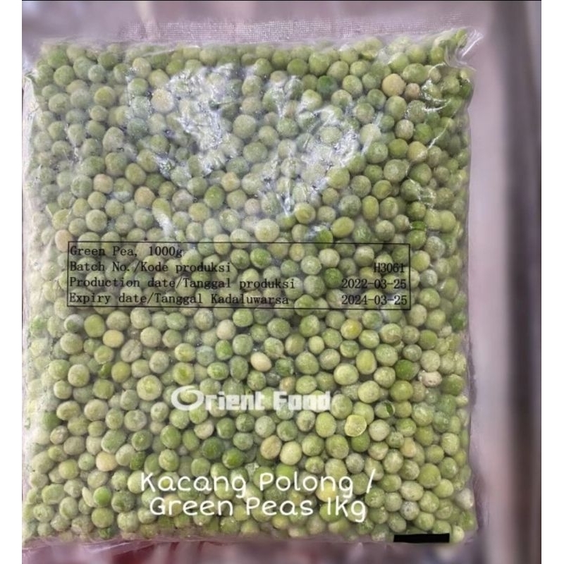 

Kacang Polong / Green Peas curah polos 1kg