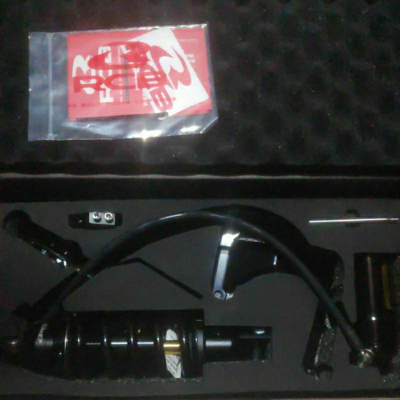 SHOCK TABUNG VIXION R15 XABRE MT-15 XSR-155 RCB DB-2 LINE PREMIUM BLACK ASLI ORGINAL