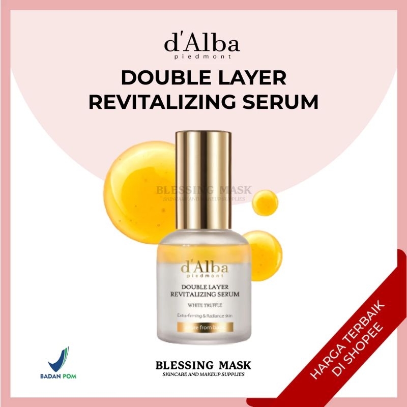 D'alba white Truffle Double Layer Serum 30ml