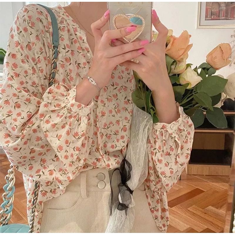 Blouse Flower // Kemeja Flower // Blouse Elena