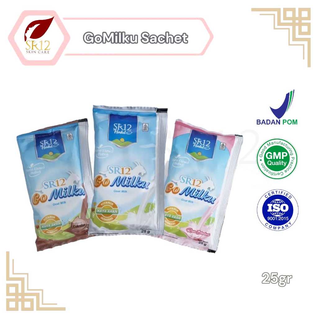 

GOMILKU SACHET SR12 Susu Kemasan PerSachet Lebih Praktis