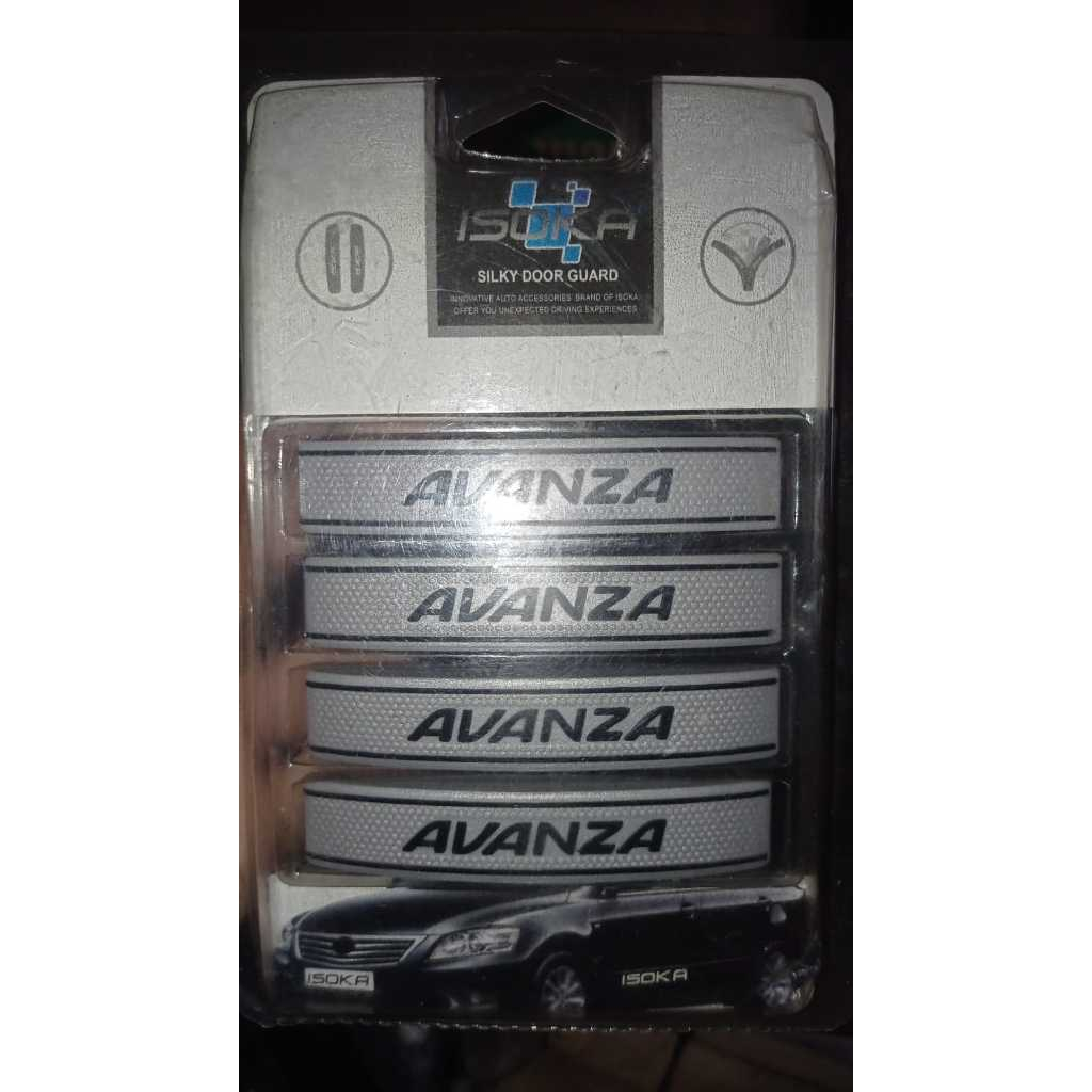 Door Guard / Pengaman Karet Pintu Mobil Avanza (isi 4 pcs)