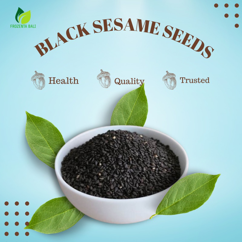 

Black Sesame Seeds / Biji Wijen Hitam 500gr