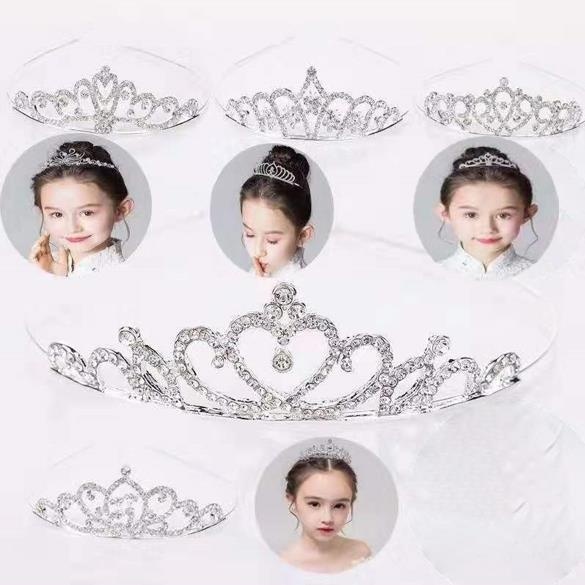 Bando Mahkota Wanita Korea Fashion / Bando Anak / Bando Princess / Bandana Mahkota