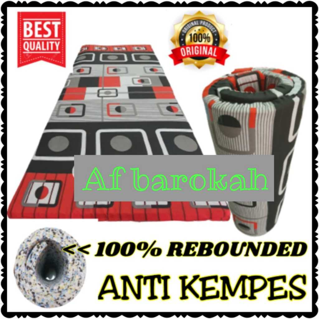 Kasur Busa Lipat Rebonded anti kempes - Kasur Lantai