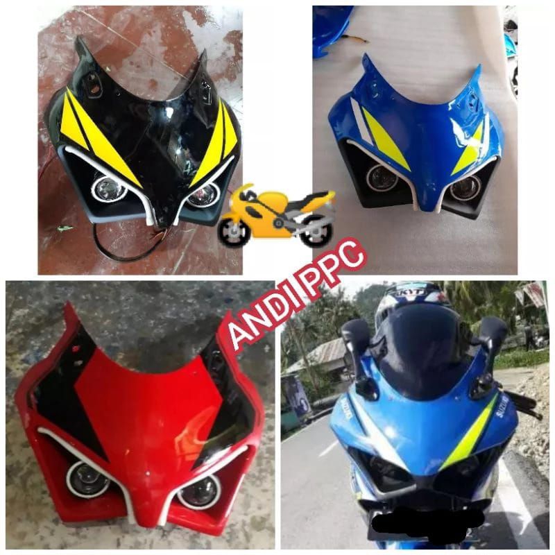 Cover headlamp Suzuki GSX R custom model Ducati Panigale v4