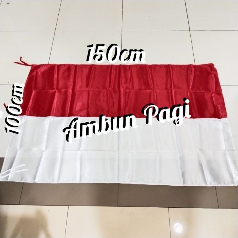 

best seller bendera merah putih bendera Indonesia bahan satin ready stock