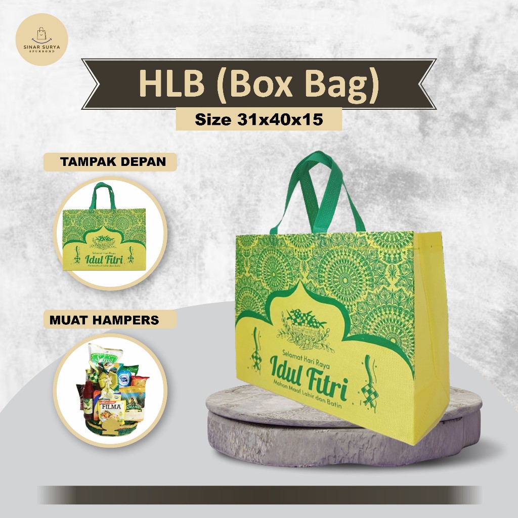 

Goodie Bag Lebaran Tas Parcel Idul Fitri Tas Parcel Lebaran Sablon Tas Hampers Lebaran 31X40X15