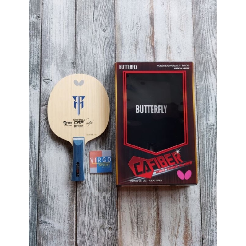 Butterfly Timoboll CAF carbon kayu Blade bet pingpong 100%Original