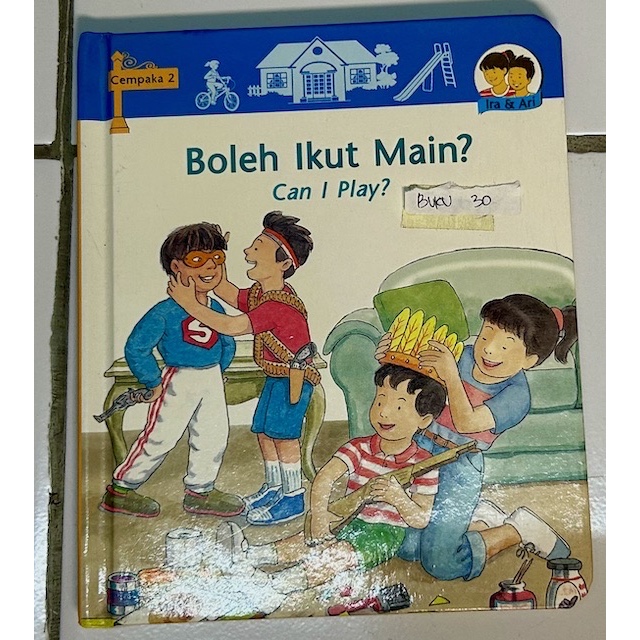 Buku Edukasi Anak Belajar Bahasa Ira & Ari