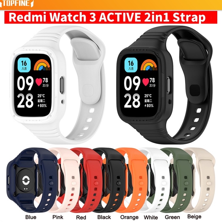 KODE R88Q Redmi Watch 3 Active Strap Silicone Wristband Bracelet Xiaomi RedMi Watch3 Lite Smart Smar