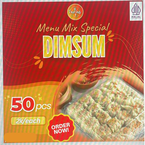 

50 PCS - DIMSUM AYAM HALAL MANTUL