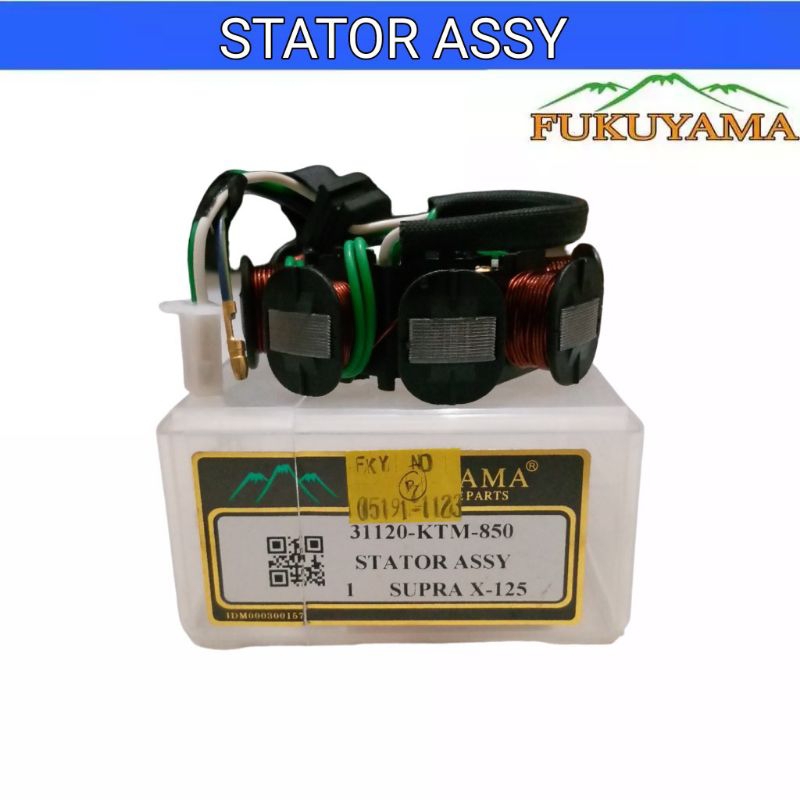 Spool Spul Stator Comp Fukuyama Supra X 125 Lama New Batman ( 31120-KTM-850 )
