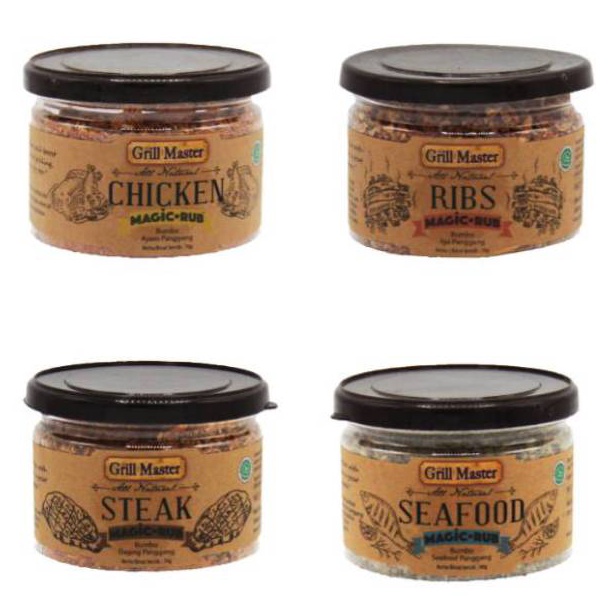 

PROMO ALE Jays Jays Grill Master Magic Rub 7gr Chiken Ribs Steak SeaFood