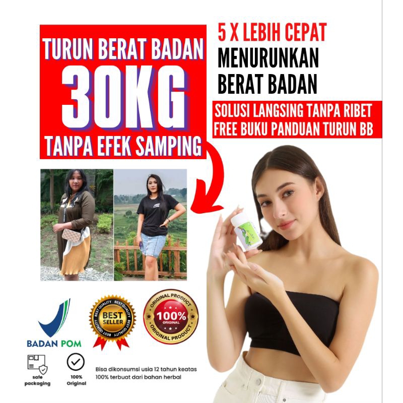 Obat Diet Ampuh BPOM | [LaSLim Pro] Ampuh TURUN 30KG Aman Dan Tanpa Efek Samping | Obat Diet Dokter 