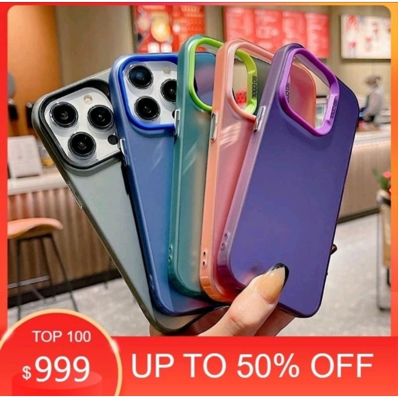 Softcase Casing REDMI NOTE 7 Case Silikon Hybrid IMD Matte Plate Hologram For REDMI Bahan Bagus Taha