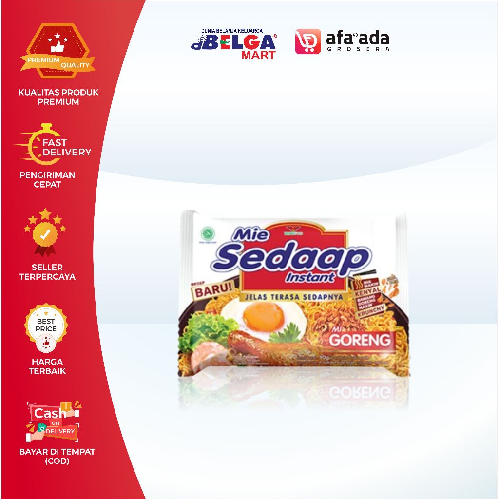 

MIE SEDAAP | Goreng | harga untuk 10 pcs