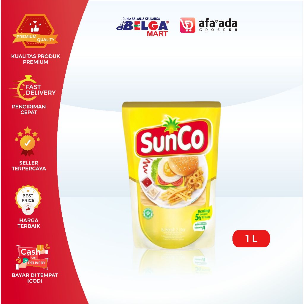 

SUNCO Minyak Goreng Refill 1 Liter