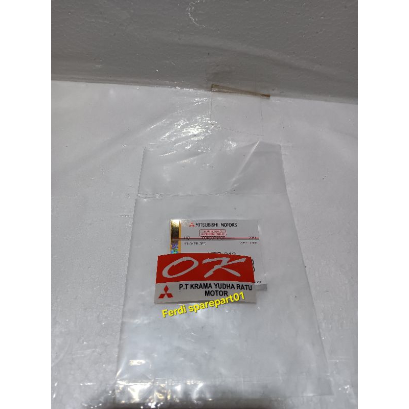 Stiker OK L300 modal original tempel di dalam seperti orinya