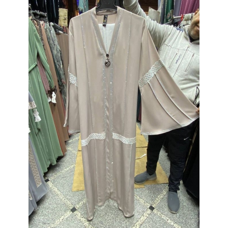 Abaya Arab Inner + Outer Bestsellers // Free Pashmina // abaya inport original.