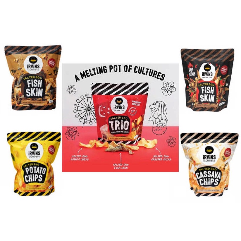 

TERBARU IRVINS SALTED EGG FISH SKIN 95gr