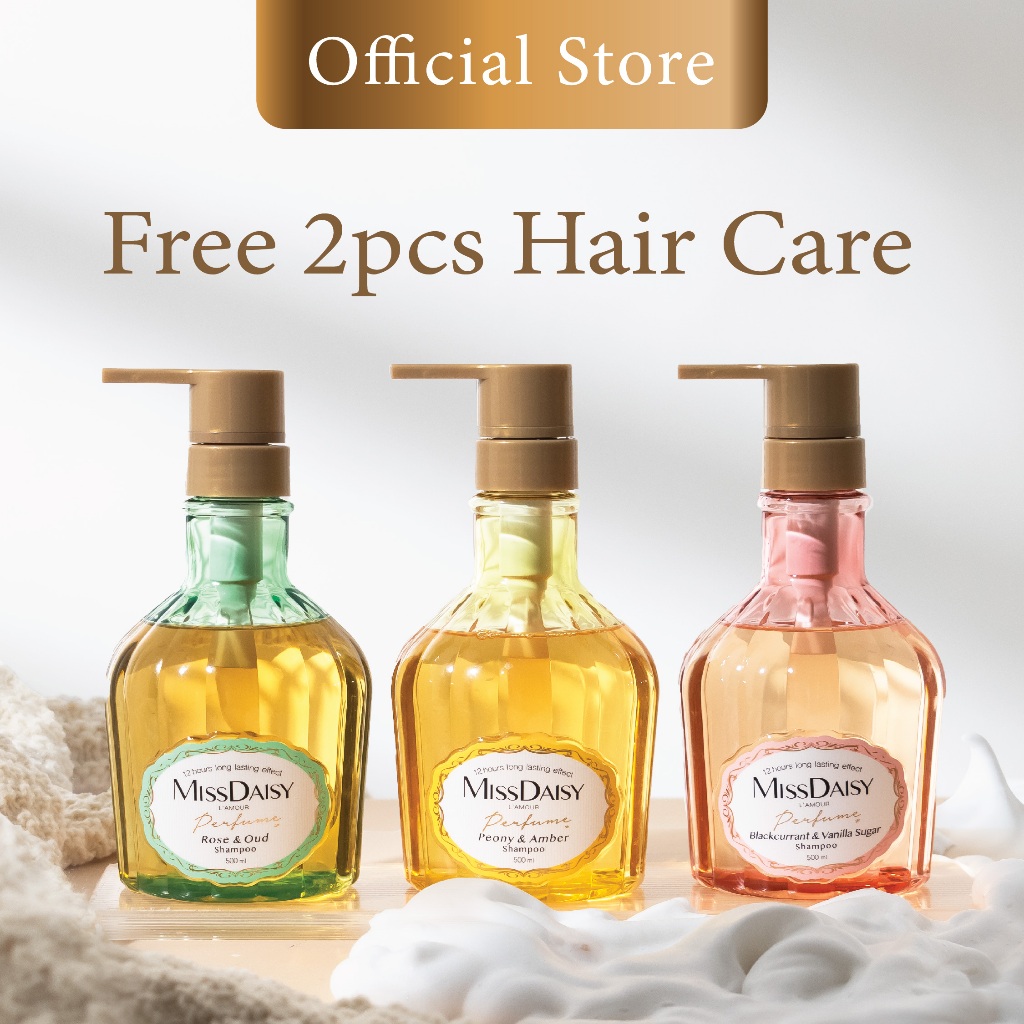 	 MISS DAISY | French Perfume Shampoo | Anti Ketombe | Rontok | Lepek | Gentle Shampoo | BPOM | 500ml	