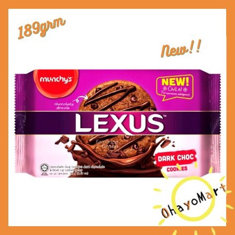 

BAYAR DITEMPAT New Lexus Cookies Dark Choc Lexus Cookies chocolate 189g