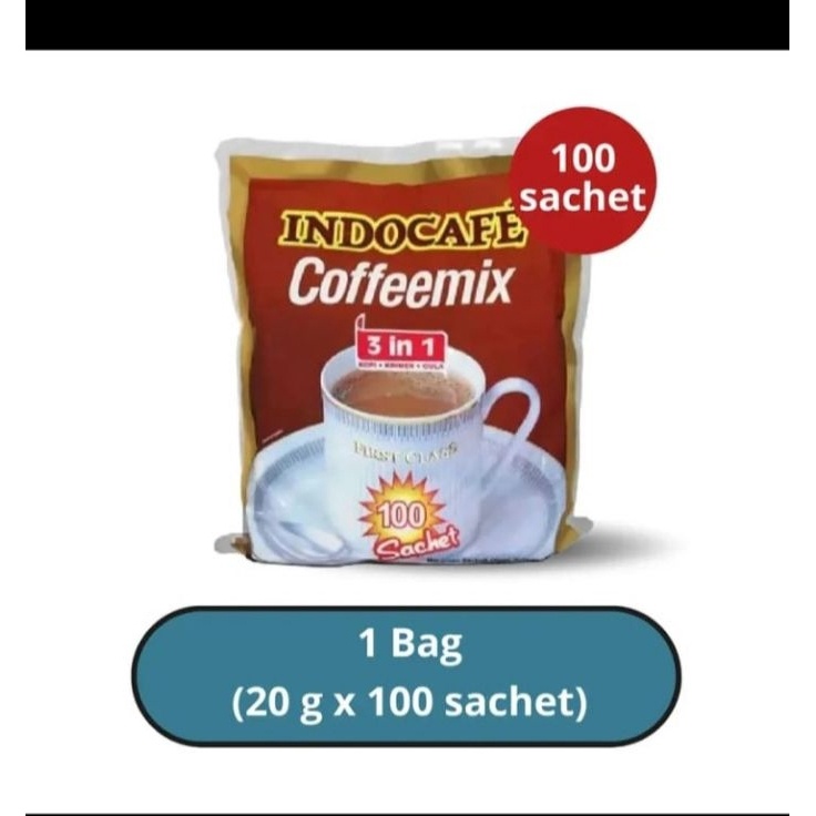 

Ready Stok indocafemix 1 bag isi 1 sachet