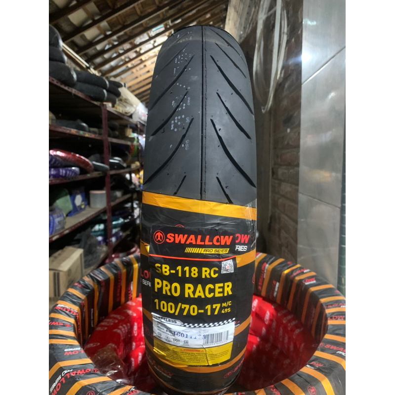 Swallow pro racer SB118 100/70 ring 17 TUBLES