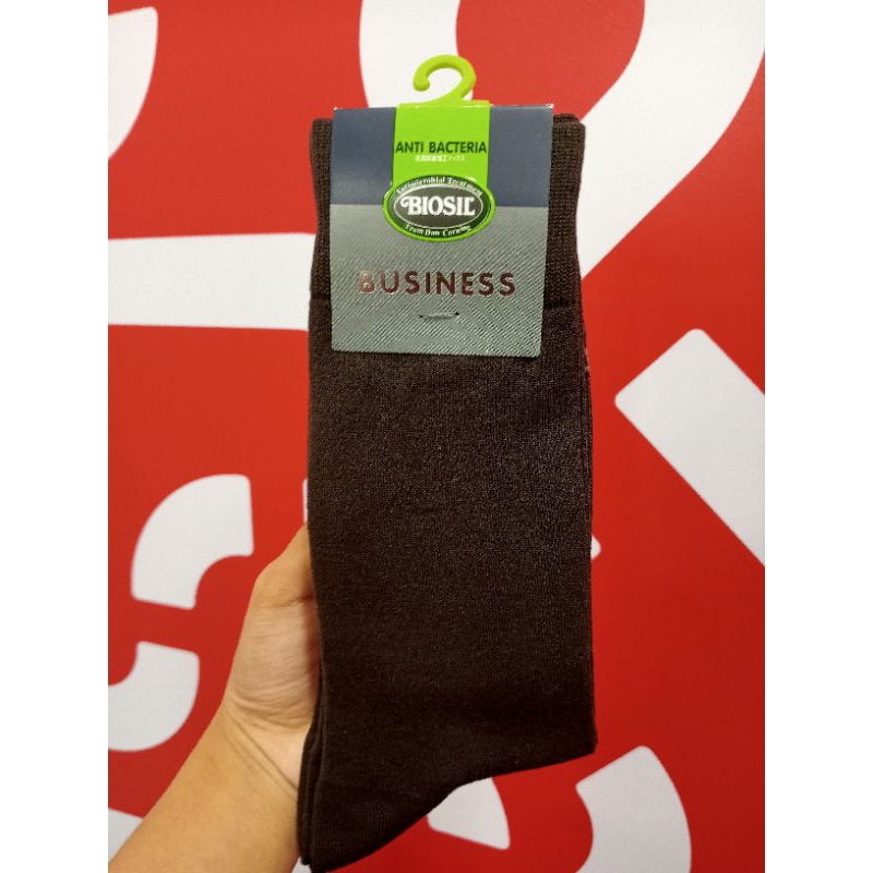 BIOSIL BUSINESS SOCK ANTIBACTERIA | KAUS KAKI BIOSIL ANTI BAKTERI SEBETIS