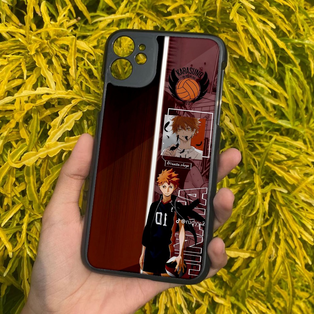 Case Iphone 11 - ( Haikyuu ) - Case 2D Glossy - Case Hp - Casing Hp - Softcase Iphone - Softcase Hp 