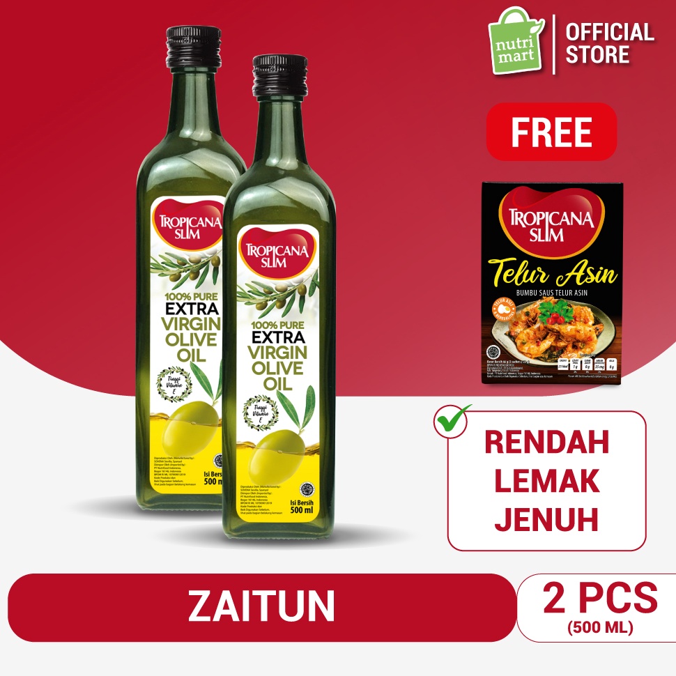 

PENJUALAN CEPATBEST SELLER Twin Pack Tropicana Slim Extra Virgin Olive Oil 5 ml 1 Pure Extra Virgin Olive Oil Minyak Zaitun