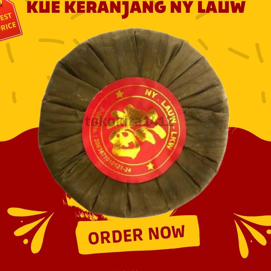 

SALE Kue Keranjang Kue Cina Daun Ny Lauw Khas Tangerang 1 Kg Halal