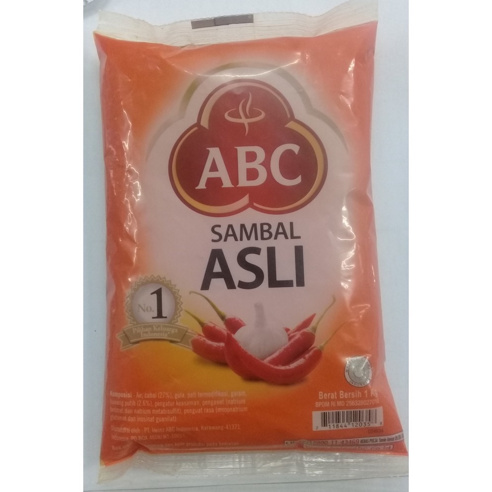 

Swip up ABC sambal refill 1 kg