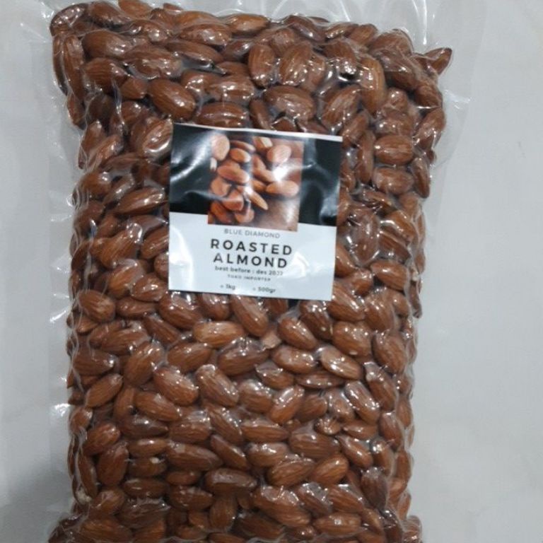 

TERBARU roasted almond kacang almond panggang