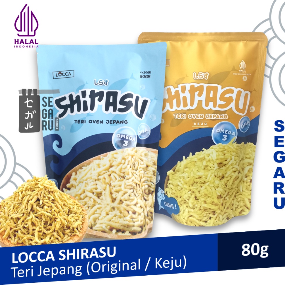 

PROMO ALE LOCCA Shirasu Teri Jepang Taburan Camilan Jepang Sehat Halal