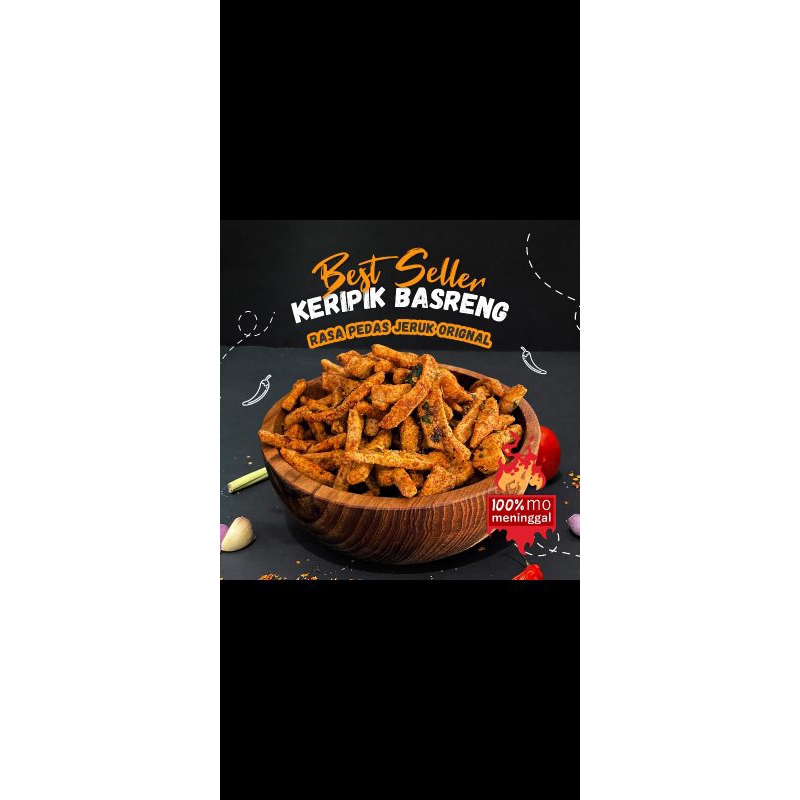 

Basreng pedas daun jeruk/250gr