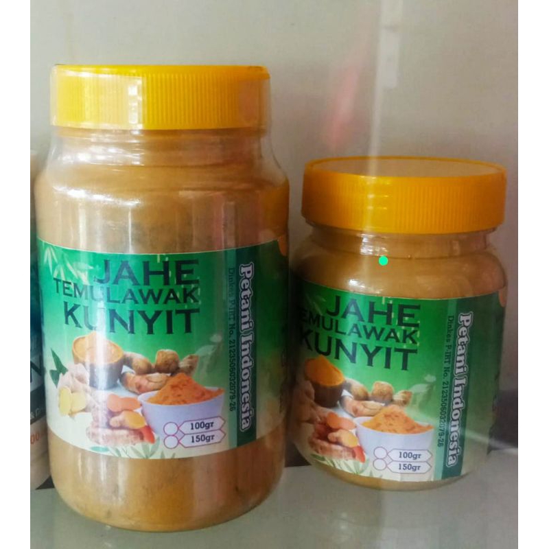 

Jahe temualawak kunyit botol kecil