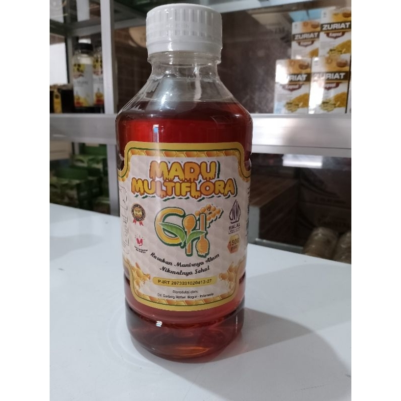 

MADU MULTIFLORA GH 1,5 KG Madu Suplemen Kesehatan Keluarga