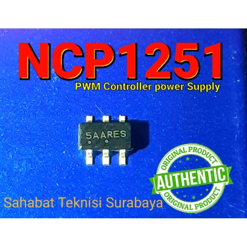 NCP1251 sot-23 NCP1251B driver PSU tv Sharp polytron.dll  ic code 5AARES | LD7537 | GR8837 (sama)