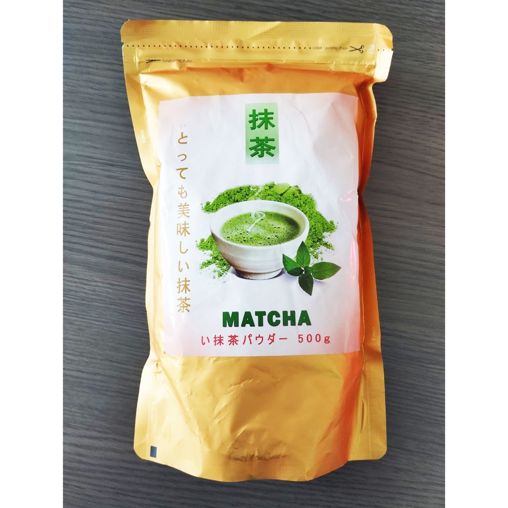 

Teh 63 Green tea powder 50gr bag matcha ocha bubuk green tea HALAL MUI